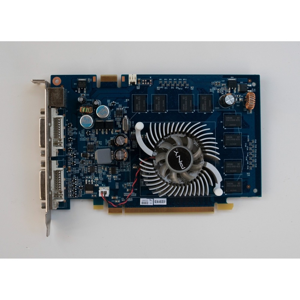 PNY NVIDIA GeForce‎ 9500 GT 512 MB DDR2 PCI Express 2.0 x16 Video Card Untested